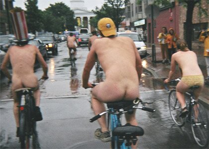 naked folk, still biking