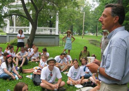 shumlin works the crowd