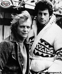 starsky, hutch, and a huge sweater